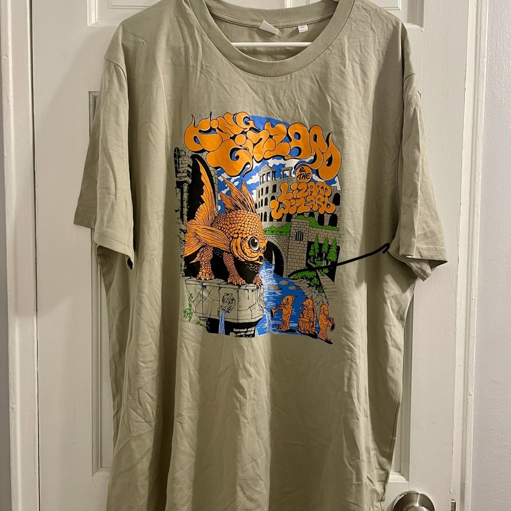 King Gizzard and the Lizard Wizard Official 2025 Tour T-shirt